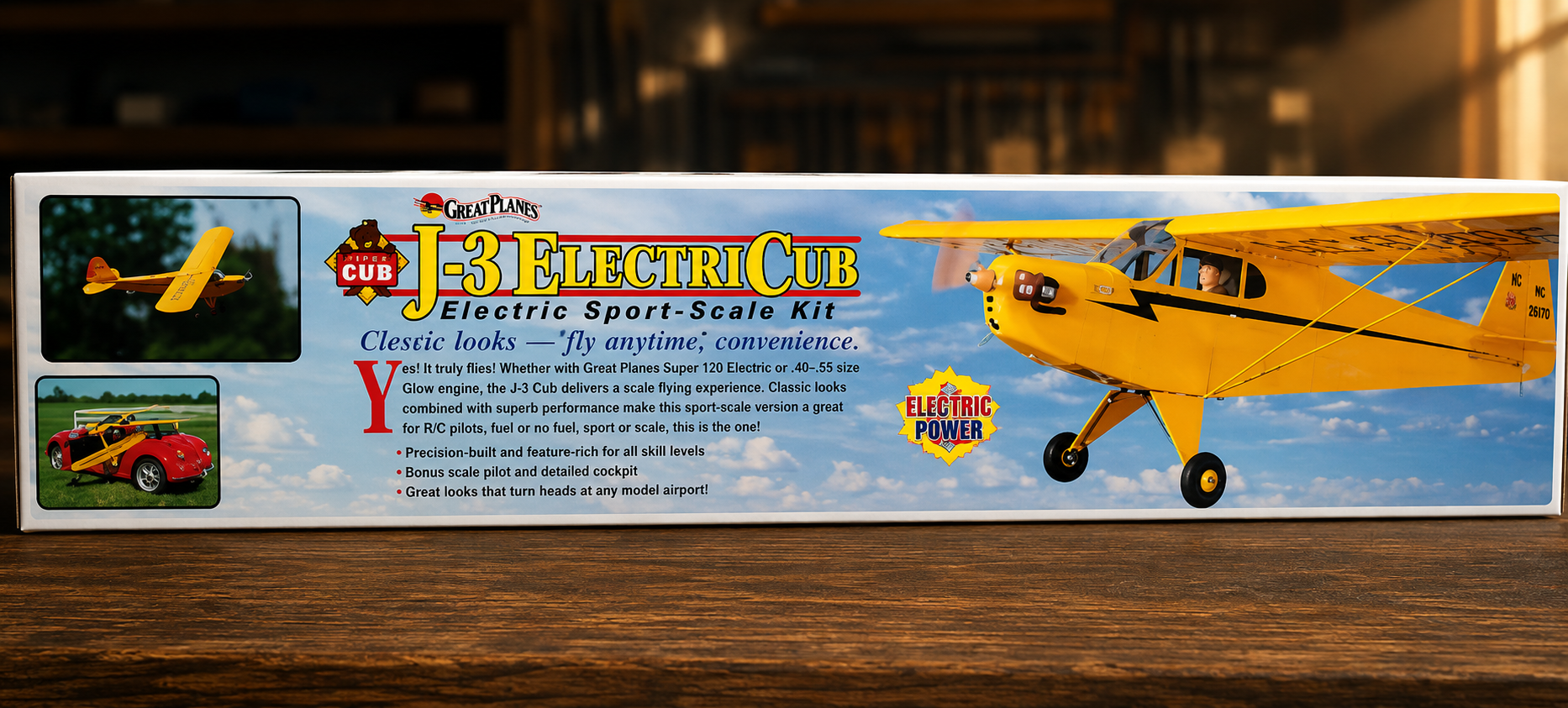 Great Planes J-3 Electric Cub box