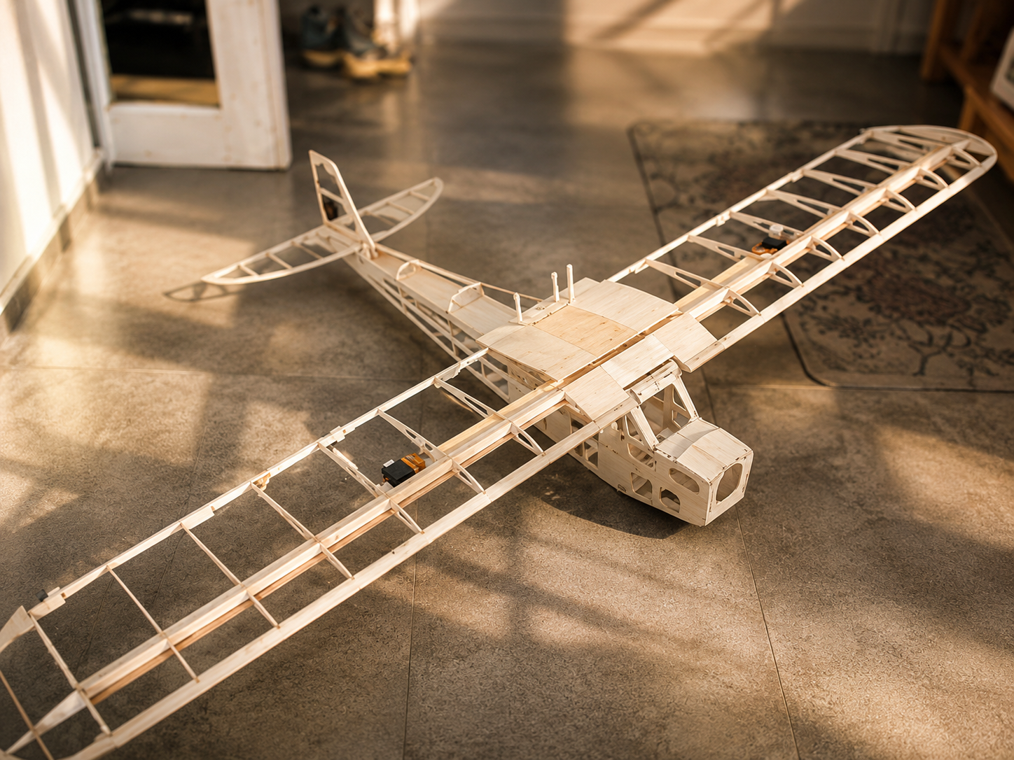 Great Planes Piper J-3 Cub bare frame