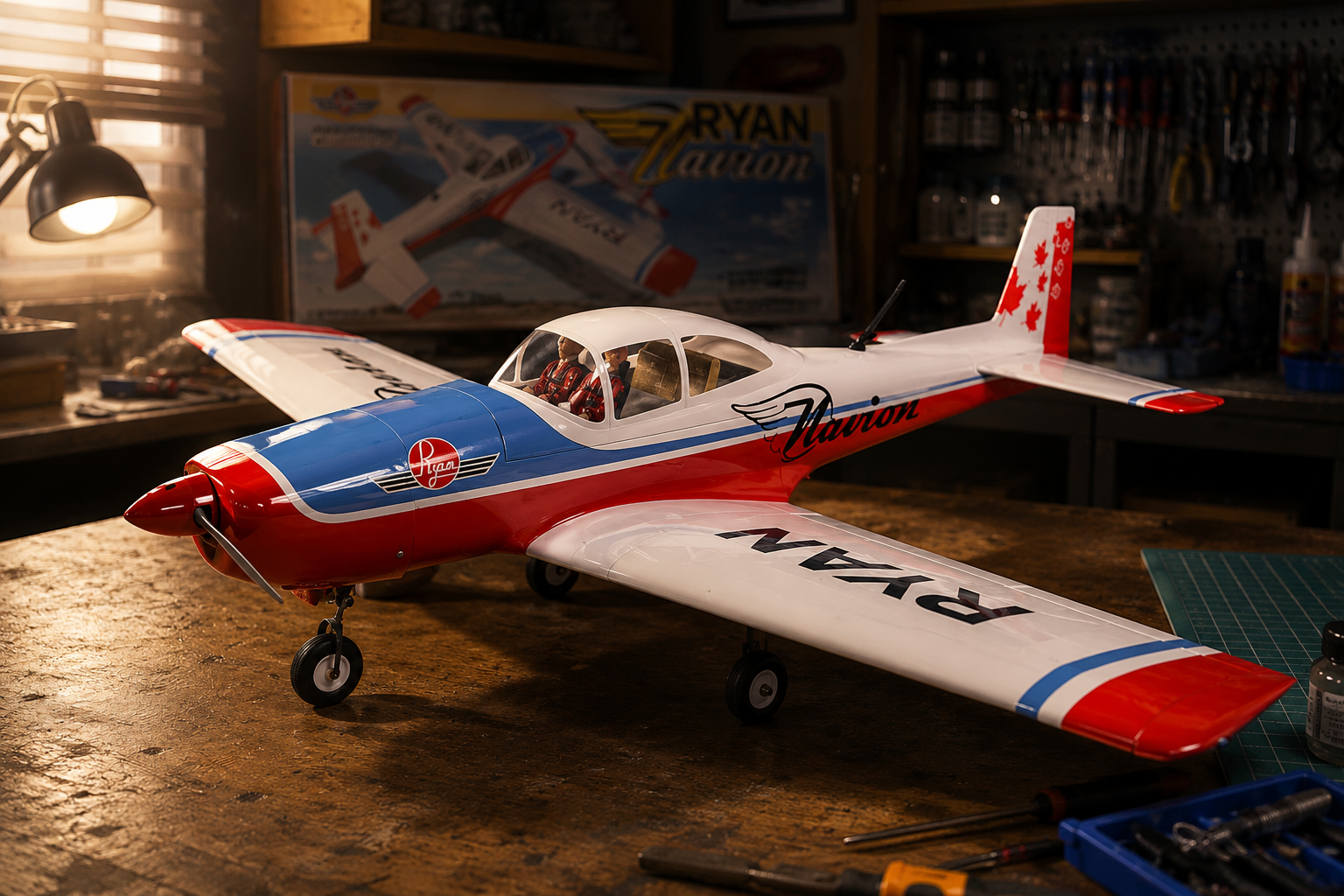Seagull Ryan Navion completed model