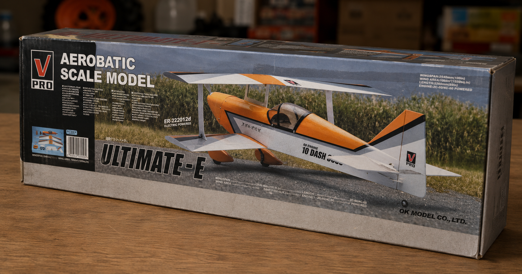 V Pro Ultimate-E box
